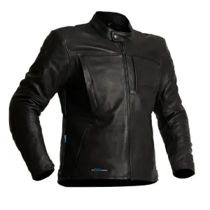 Halvarssons Leather Racken Schwarz Jacke Größe 54