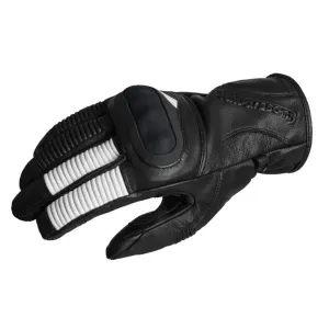 Halvarssons Flaxen Schwarz Weiß Handschuhe Größe 10