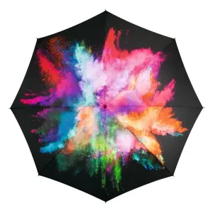 HAPPY RAIN EXPLOSION Langer Regenschirm, farbmix, größe