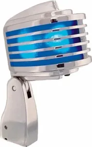 Heil Sound The Fin Chrome Body Blue LED Retro-Mikrofon #97642