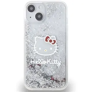 Hello Kitty Liquid Glitter Electroplating Head Logo Backcover für das iPhone 12/12 Pro Transparent