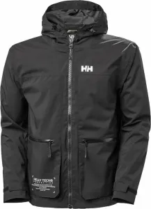 Helly Hansen Men's Move Hooded Rain Jacket Black L Outdoor Jacke