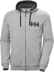 Helly Hansen Men's HH Logo Full Zip Kapuzenpullover Grey Melange L
