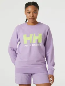 Helly Hansen Logo Crew Sweat Sweatshirt Lila #1161923