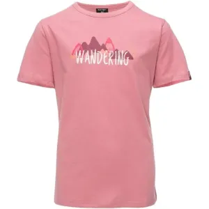 Hi-Tec ARETA JRG Mädchen T-Shirt, rosa, größe