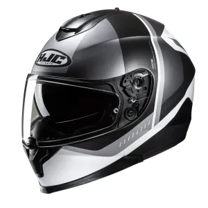 HJC C70N Alia Black Grey Full Face Helmet Größe M