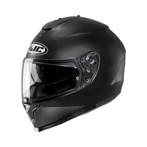 HJC C70N Flat Black Full Face Helmet Größe S