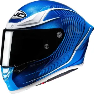 HJC RPHA 1 Lovis Blue White Full Face Helmet Größe S