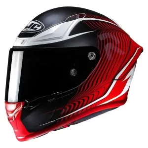 HJC RPHA 1 Lovis Red Black Full Face Helmet Größe S