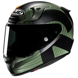 HJC RPHA 12 Ottin Orange Black Green Full Face Helmet Größe L