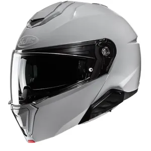 HJC i91 Light Grey Modular Helmet Größe 2XL