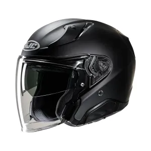 HJC RPHA 31 Flat Black Matt Black Jet Helmet Größe L
