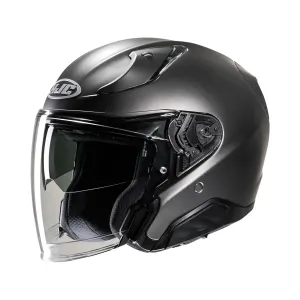 HJC RPHA 31 Flat Grey Semi Flat Titanium Jet Helmet Größe M