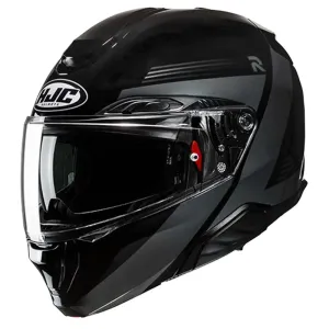 HJC RPHA 91 Abbes Black Grey Modular Helmet Größe M