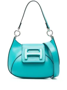 HOGAN - H-bag Mini Hobo Leather Shoulder Bag #225414