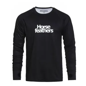 Horsefeathers RILEY TOP Damen Thermoshirt, schwarz, veľkosť XL