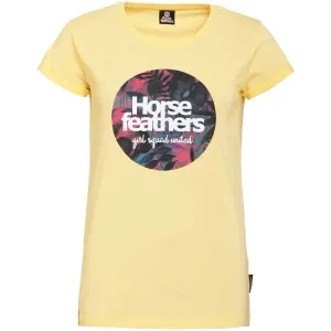 Horsefeathers ODILE TOP Damenshirt, gelb, größe #1056709