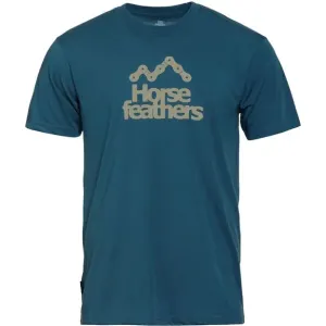 Horsefeathers ROOTER Herren T-Shirt, blau, größe
