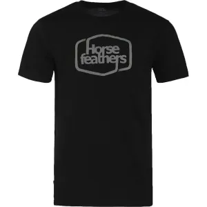 Horsefeathers ROOTER TECH T-SHIRT Herrenshirt, schwarz, größe