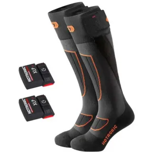 Hotronic XLP 1P + Surround Comfort Schwarz-Grau-Orange 39-41 Ski Socken