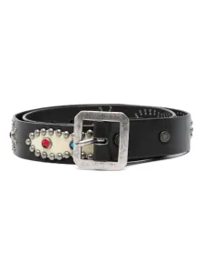 HTC - Embroidered Leather Belt