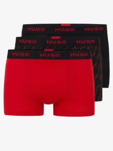 Hugo Boss Boxershorts 3 Stück Rot