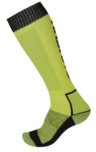 Husky Ponožky Snow Wool zelená/čierna #261568