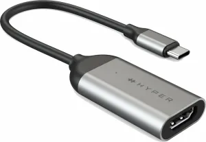 HyperDrive Adapter USB-C auf 8K 60Hz / 4K 144Hz HDMI, Silber