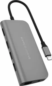 HyperDrive POWER 9-in-1 USB-C Hub für iPad Pro, MacBook Pro/Air - Space Grey