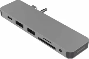 HyperDrive SOLO USB-C Hub für MacBook + andere USB-C-Geräte - Spacegrau
