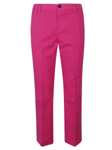 I LOVE MY PANTS - Cropped Cotton Flared Trousers #1424852