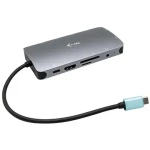I-TEC USB-C Metal Nano Dock HDMI/VGA with LAN + Power Delivery 100W