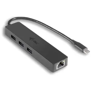 I-TEC USB-C Slim 3-Port HUB mit GLAN