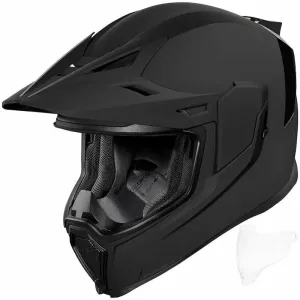ICON - Motorcycle Gear Airflite Moto™ Rubatone Black S Helm