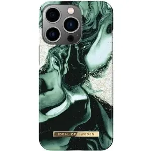 iDeal Of Sweden Fashion Cover für iPhone 13 Pro - Golden Olive Marble
