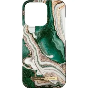 Mode iDeal von Schweden für iPhone 14 Pro Golden Jade Marmor