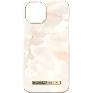 Mode mit Magsafe iDeal of Sweden für iPhone 14 Rose Pearl Marble