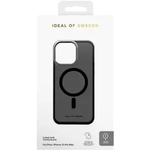 iDeal of Sweden Schutzhülle Clear Case mit Magsafe für iPhone 15 Pro Max Tinted Black
