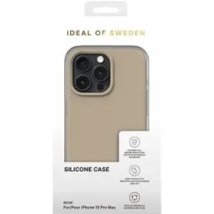 iDeal of Sweden Silikon-Schutzhülle für iPhone 15 Pro Max Beige