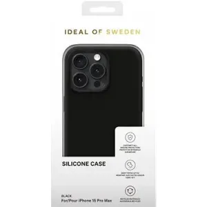 iDeal of Sweden Silikon-Schutzhülle für iPhone 15 Pro Max Black
