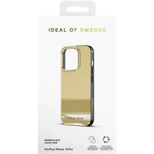 iDeal of Sweden Schutzhülle Clear Case für iPhone 15 Pro Mirror Gold