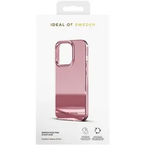 iDeal of Sweden Schutzhülle Clear Case für iPhone 15 Pro Mirror Pink