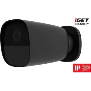 iGET SECURITY EP26 Black - WiFi Batterie Outdoor/Indoor IP FullHD Kamera Standalone