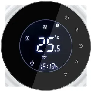 iQtech SmartLife GALW-B - WLAN Thermostat für Heizkessel mit Potenzialschaltung - schwarz