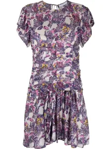 IRO - Janek Printed Short Dress #229256