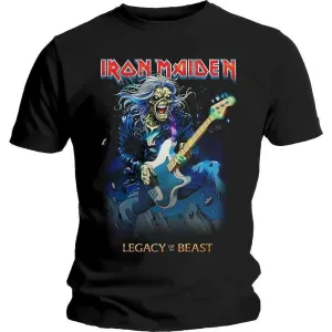 Iron Maiden T-Shirt Eddie on Bass Black M