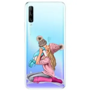 iSaprio Kissing Mom - Blond and Boy Case für Huawei P Smart Pro