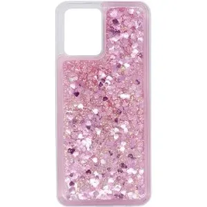 iWill Glitter Liquid Heart Case für Realme 8 Pro Pink