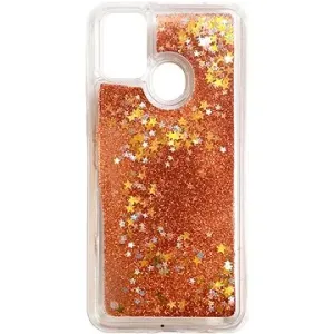 iWill Glitter Liquid Star Case für Samsung Galaxy M21 Roségold
