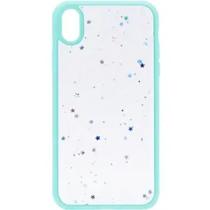 iWill Clear Glitter Star Phone Case für iPhone XR Blue